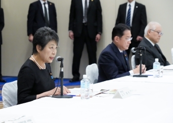 「被爆者団体から要望を聞く会」出席の様子