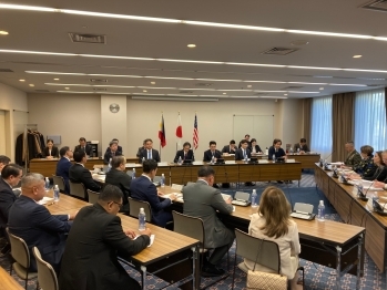 日米フィリピン海洋協議の様子