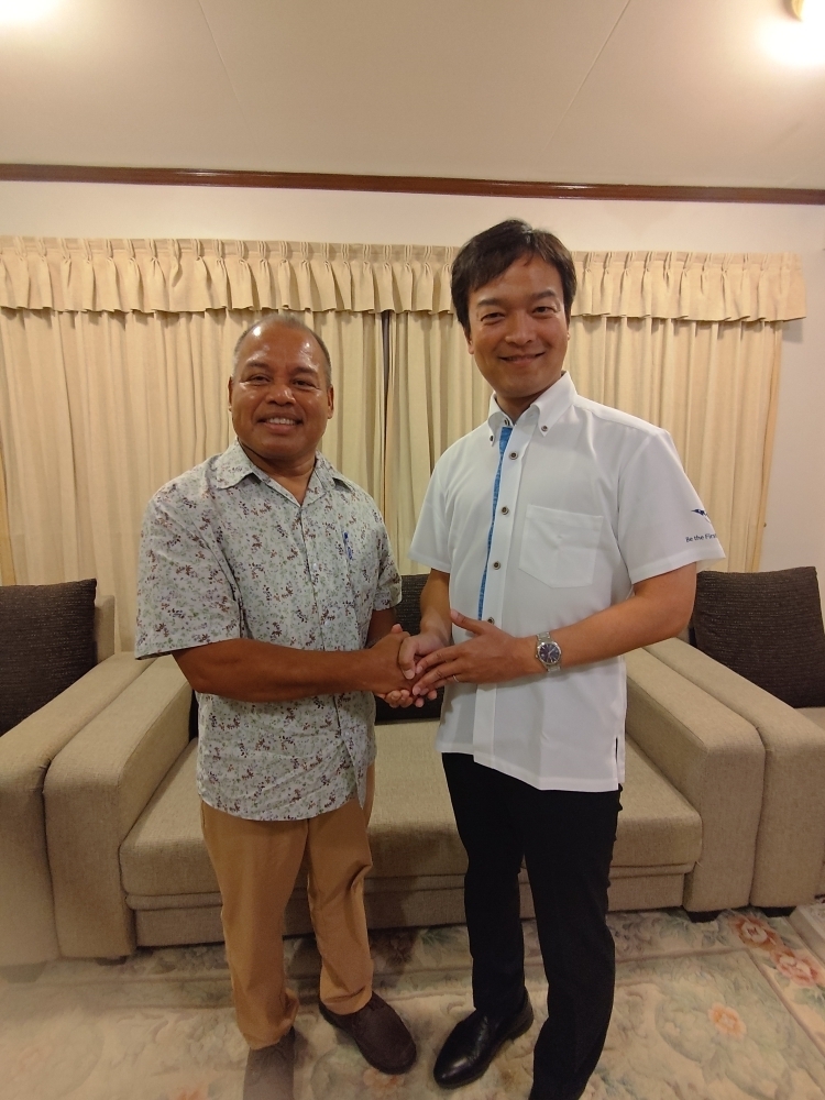 オイロー副大統領と宮路副大臣