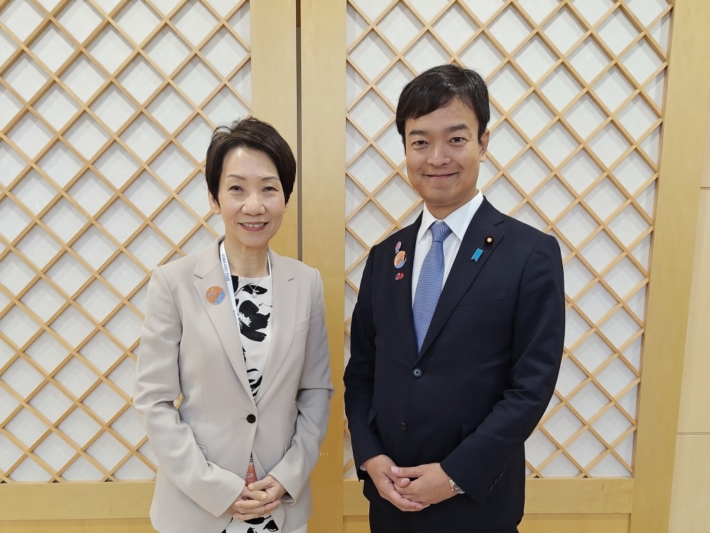 宮路副大臣とグレース・フー・シンガポール共和国持続可能性・環境大臣(兼)貿易関係担当大臣