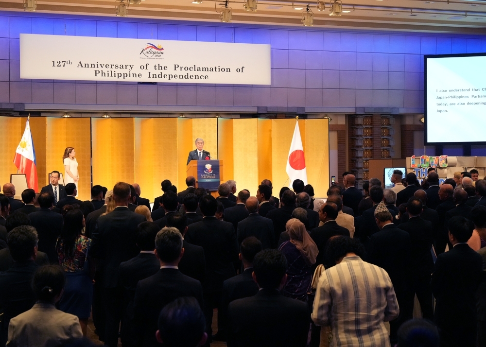レセプション会場の様子