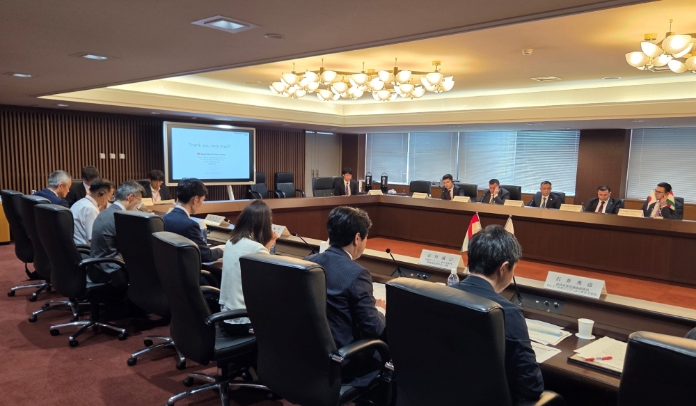 日・タジキスタン経済・技術・科学協力政府間委員会会合