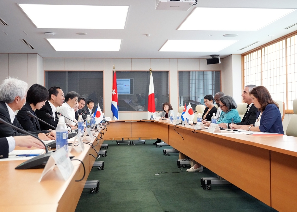 第4回日本・キューバ官民合同会議の様子