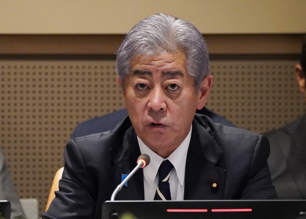 海洋の安全と安定の確保に向けた協力強化に関する外相会合に臨む岩屋外務大臣
