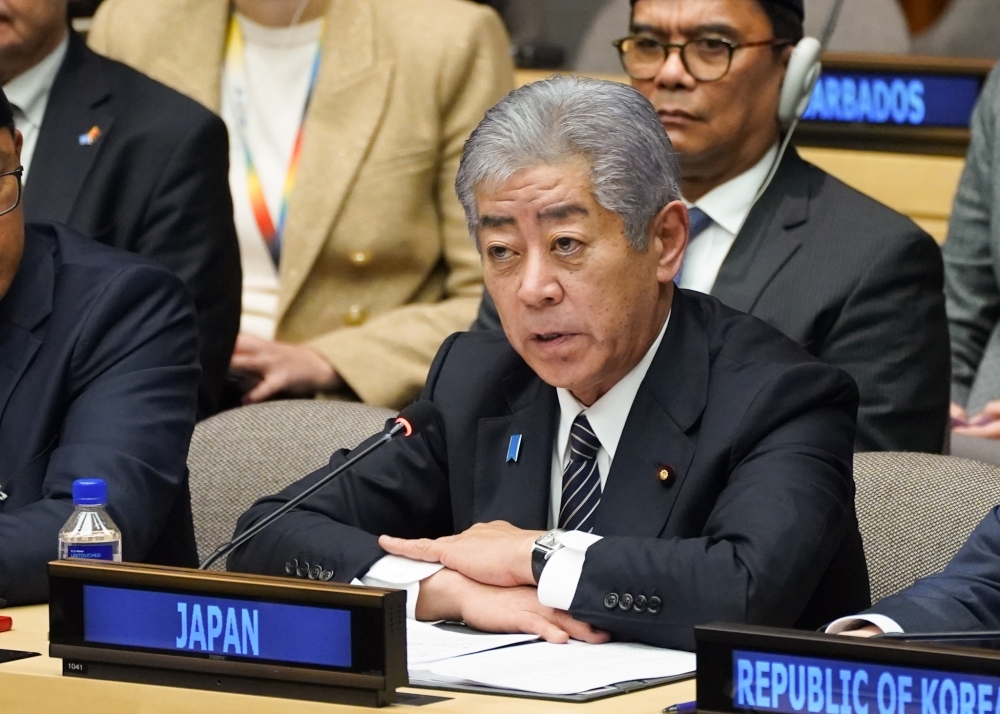 G20外相会合に出席中の岩屋外務大臣