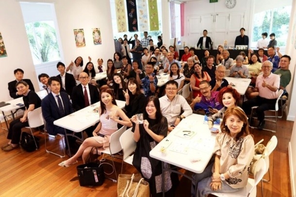 JCCで開催した招待制イベントには幅広い分野の参加者が集まった。