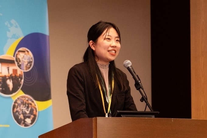 入賞した京都大学　医学部4年生　松田　小春（まつだ　こはる）さん