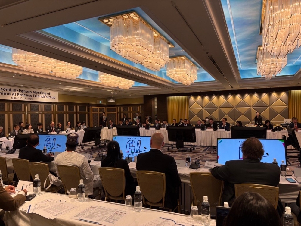 閉会式会場の様子