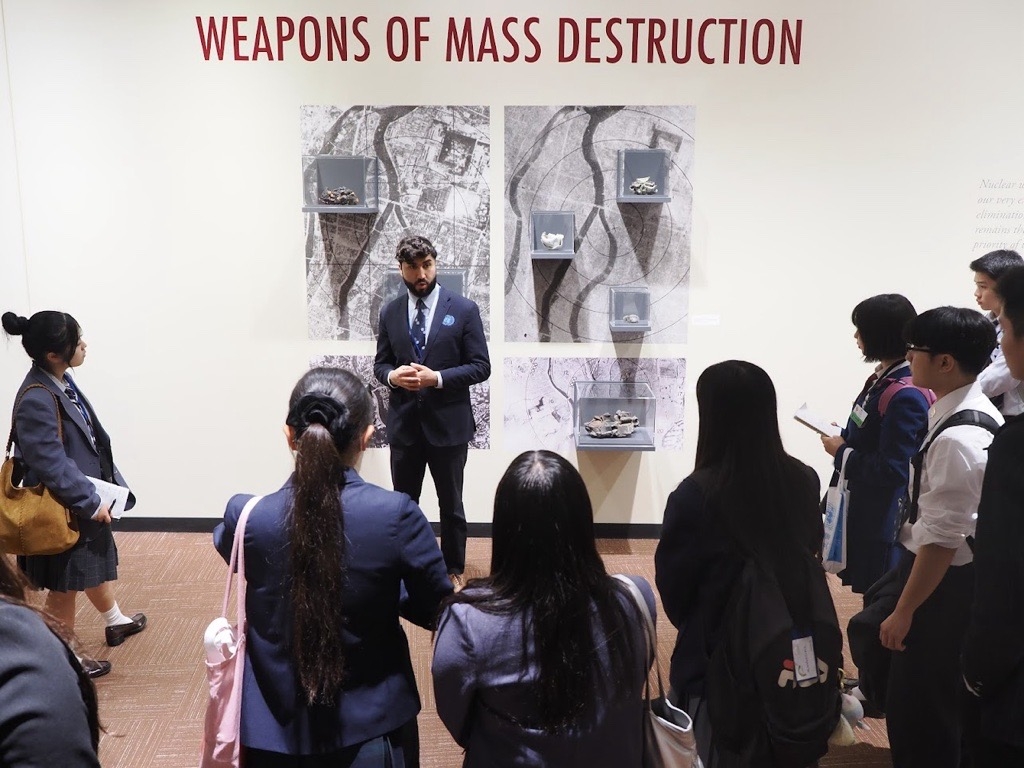 国連ツアーの様子