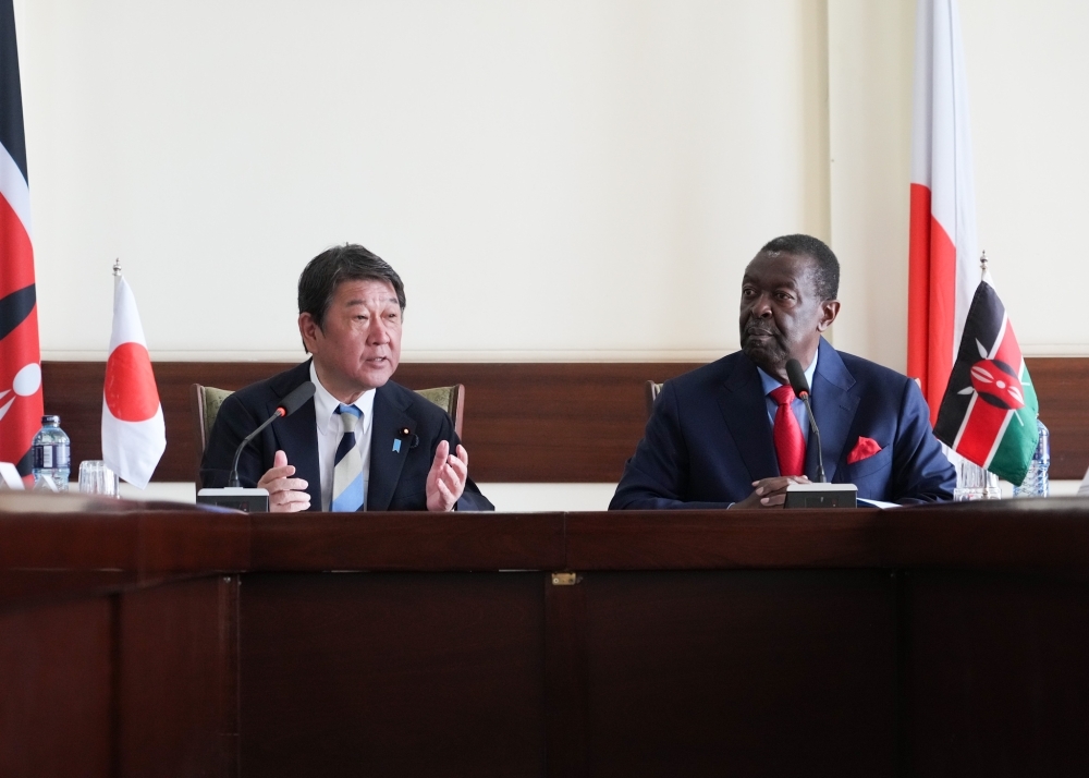 日・ケニア外相会談