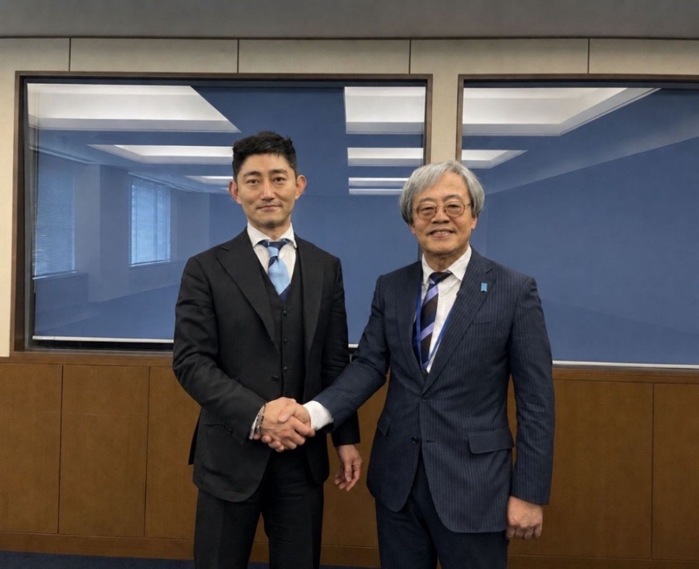 南　博之　外務省国際テロ対策・組織犯罪対策協力担当大使とハ・ウィヨン　韓国外交部国際安保局長