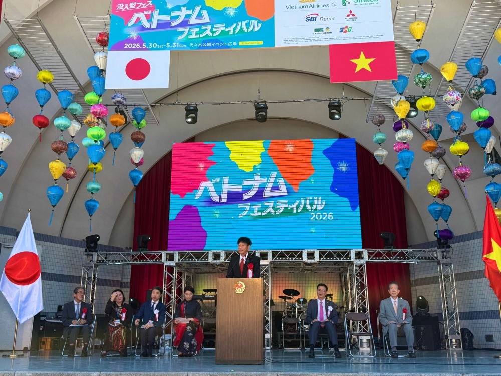 開会式の主要出席者たち