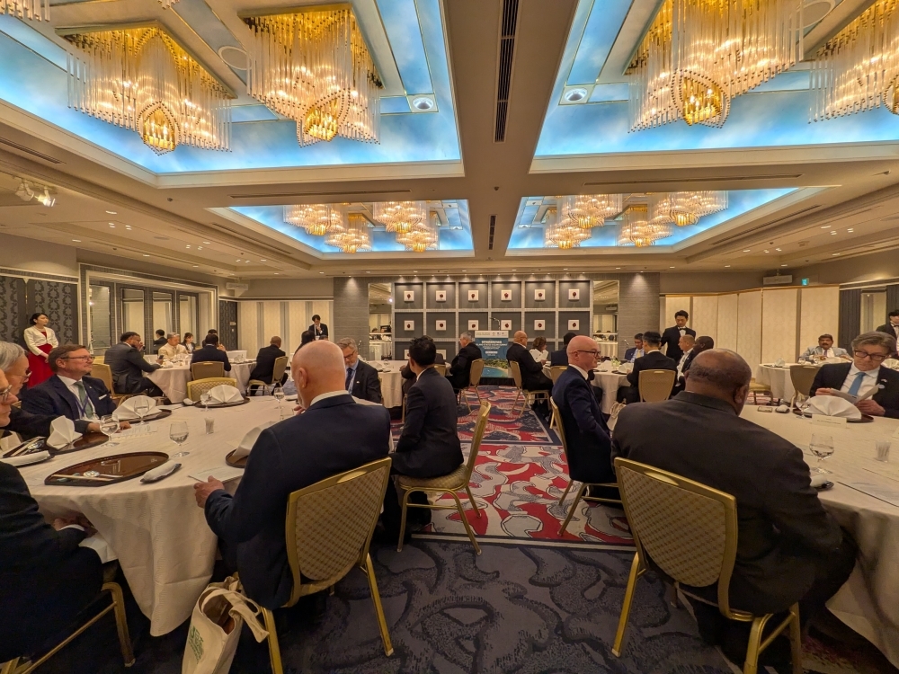 世界島嶼国海洋会議会場風景