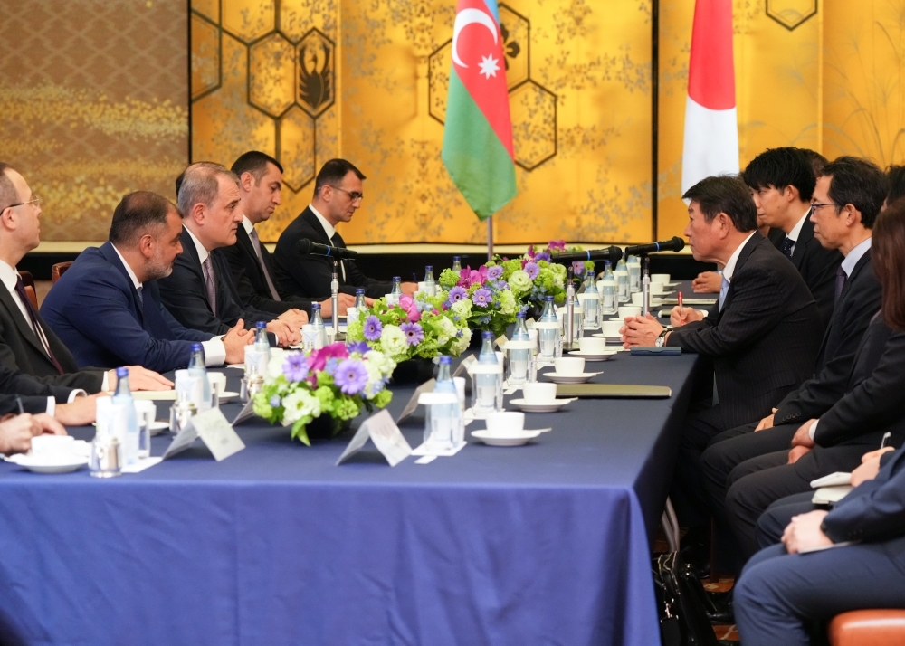 会談中の両外相