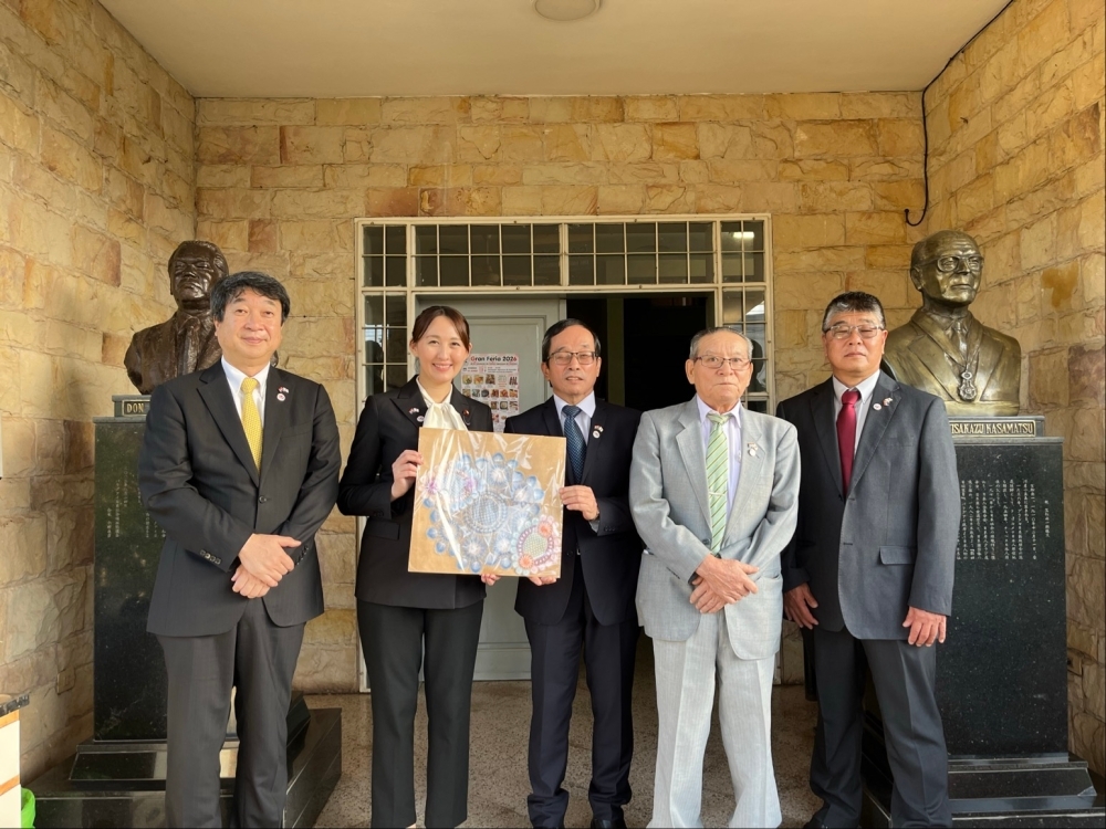 パラグアイ日系・日本人連合会訪問の様子