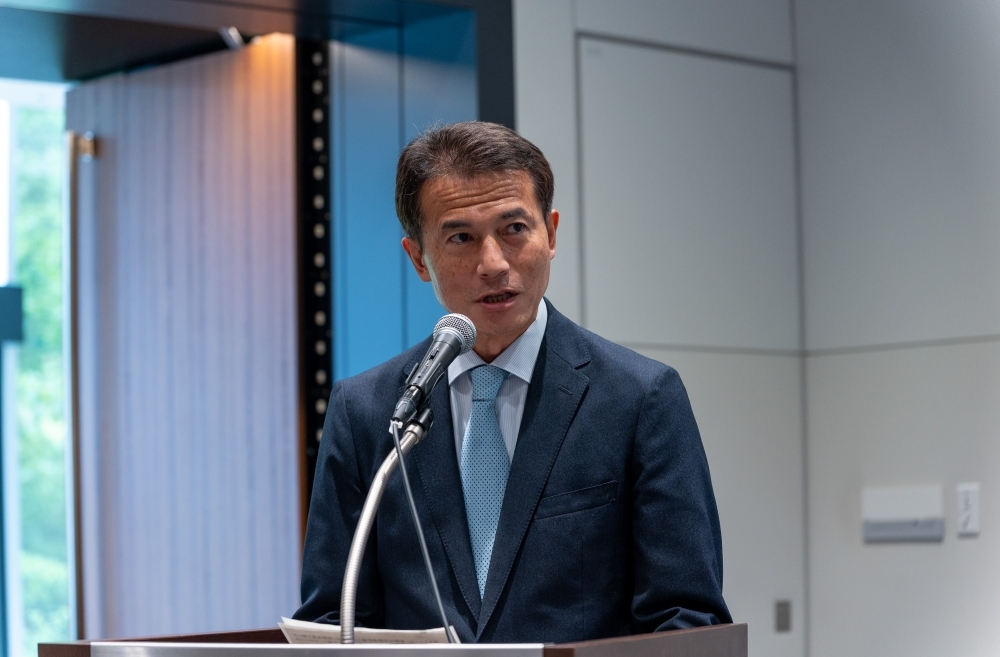 大場審議官による開会挨拶