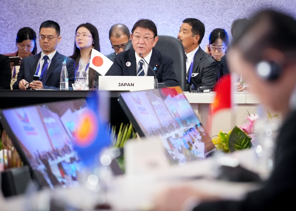 （写真2）ASEAN+3（日中韓）外相会議