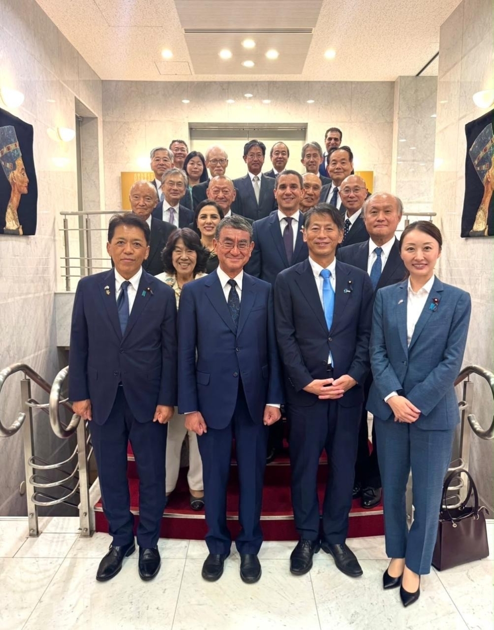 日本側関係者の集合写真