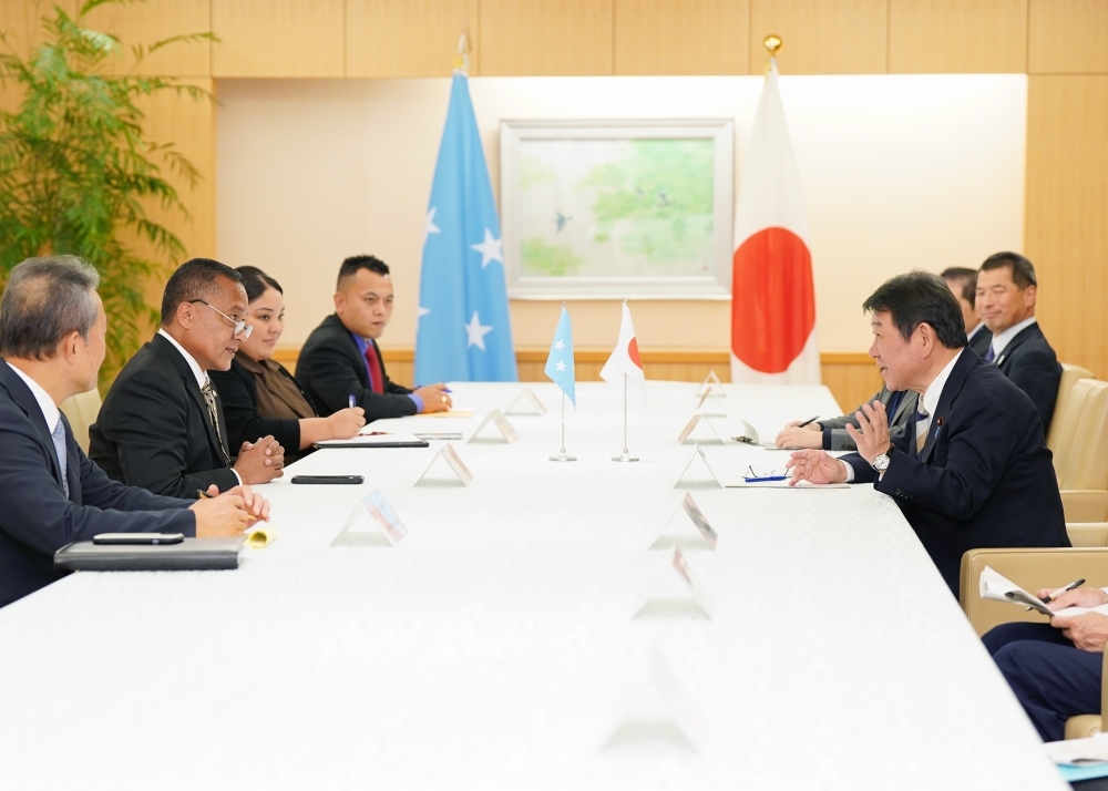 茂木外務大臣とカンテロ大臣との会談