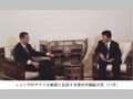 シリアのアサド大統領と会談する茂木外務副大臣（11月）
