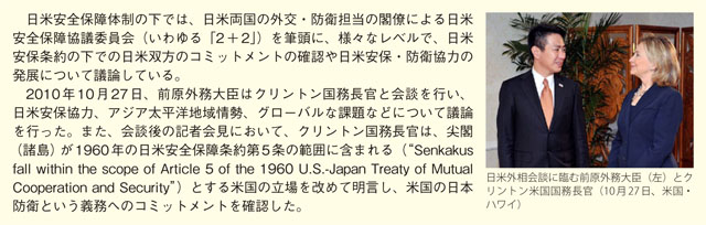 日米安全保障体制の下での日米協力