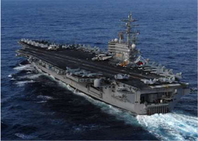 《コラム》空母「ロナルド・レーガン」（写真提供：U.S. Navy Photo）