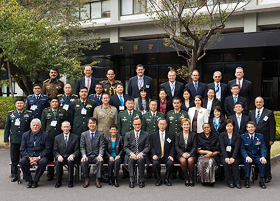 第3回日米共催国連平和維持活動幹部要員訓練コース(GPOI SML)集合写真
