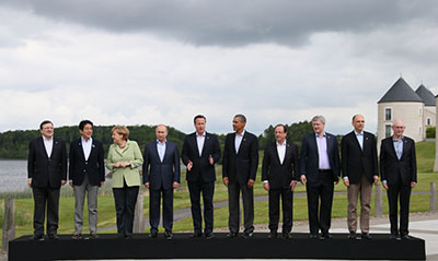 G8ロック・アーン・サミット(6月18日、英国 写真提供:内閣広報室)