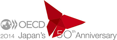 OECD 50周年のロゴ