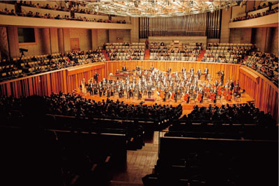 NHK交響楽団北京公演(10月31日、中国・北京)(写真提供:電通)