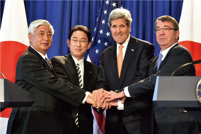 日米「2+2」共同記者会見