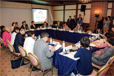 国際女性会議(WAW! 2015)分科会の様子(写真提供:内閣広報室)