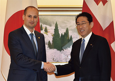 日・ジョージア外相会談(6月2日、東京)