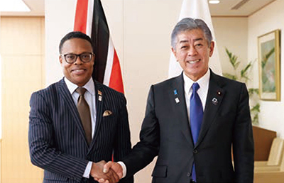 日・トリニダード・トバゴ外相会談（12月14日、東京）