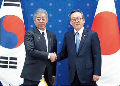 日韓外相会談（2025年1月13日、韓国・ソウル）