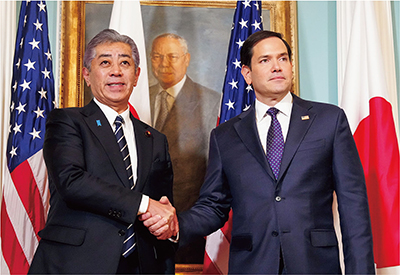 日米外相会談（2025年1月20日、米国・ワシントンD.C.）