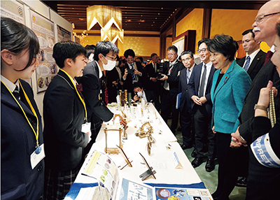 徳島県知事との共催レセプション（3月13日、東京・外務省飯倉公館）