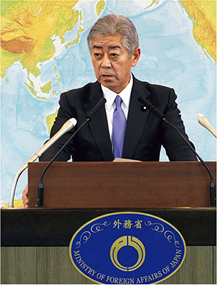 岩屋外務大臣記者会見（10月2日、東京）