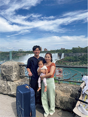 家族旅行でナイアガラの滝へ
