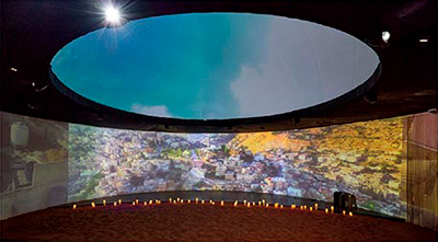 ワディラム砂漠を再現したヨルダン館の様子(大阪 写真提供:博覧会協会 ©Expo 2025)