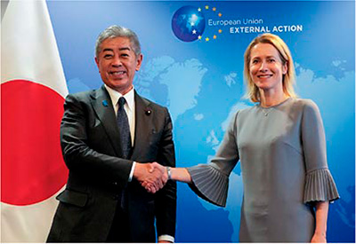 第2回日・EU外相戦略対話（4月4日、ベルギー・ブリュッセル）