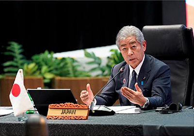 CEAPAD第4回閣僚級会合で共同議長を務める岩屋外務大臣（7月11日、マレーシア・クアラルンプール）
