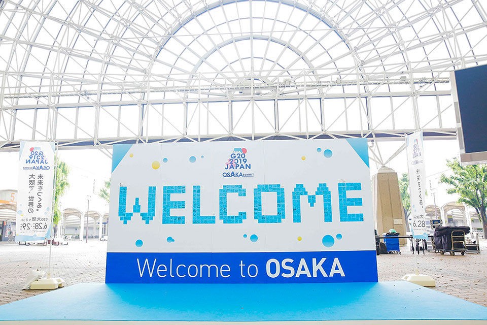 （写真）歓迎の意を伝える、ウェルカムボードを作成 4