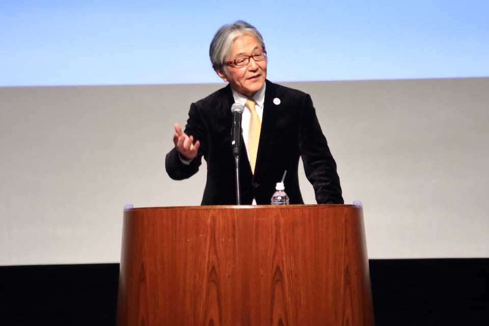 （写真）藪内三十二氏