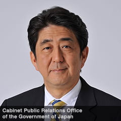 （写真）内閣総理大臣　安倍晋三