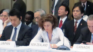 (写真)COP17議長主催非公式会合(INDABA)出席