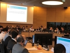 (写真2)OECD/DAC統計作業部会(パリにて開催)の様子