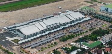 (写真1)完成したワッタイ国際空港