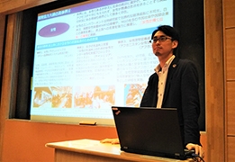 (写真2)「ODA総論」をテーマにした講義を行いました