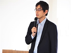 (写真2)「日本の国際協力」をテーマにした講義を行いました